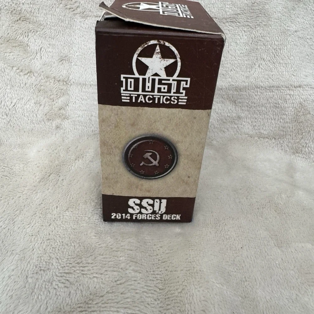 Dust Tactics SSU 2014 Forces Deck Card Set Battlefront Dust Studio Complete